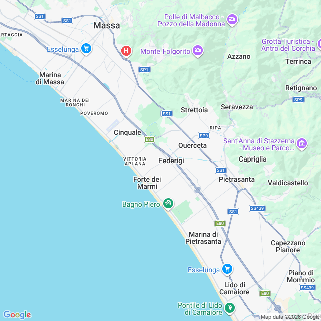 Approximate location