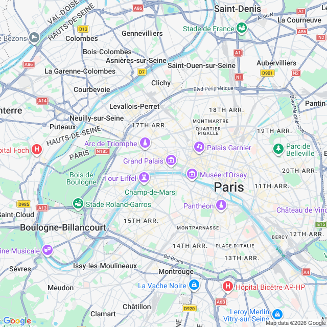 Approximate location