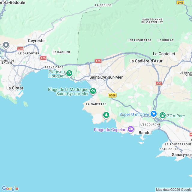 Approximate location