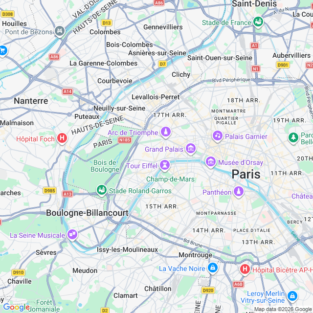 Approximate location