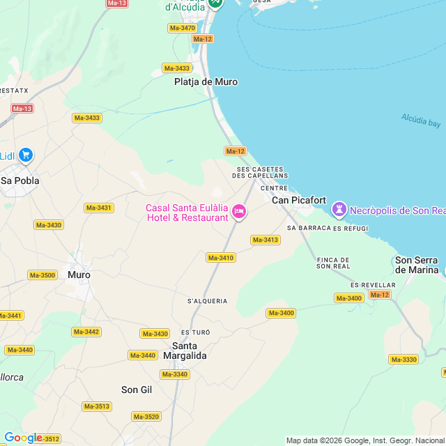 Approximate location