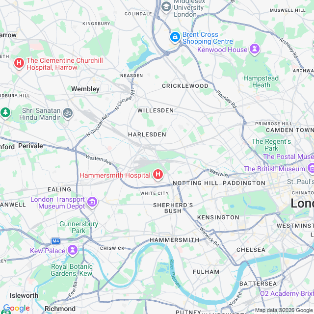 Approximate location