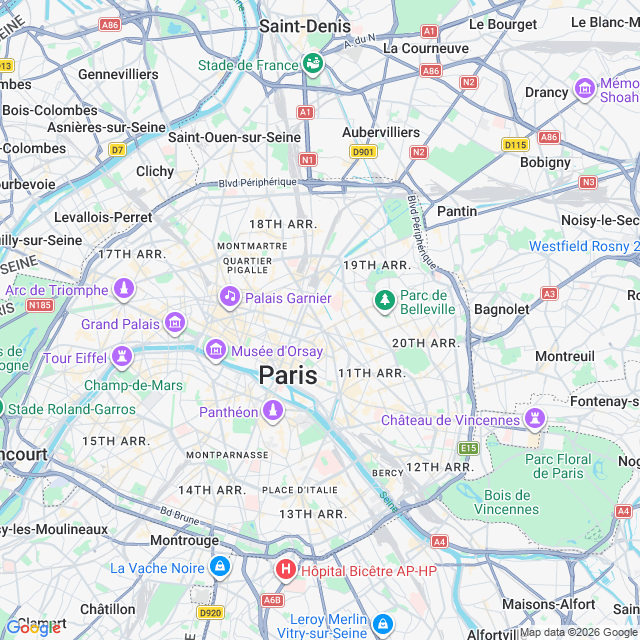 Approximate location