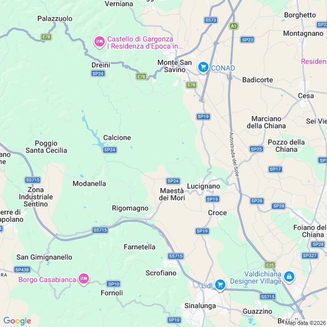 Approximate location