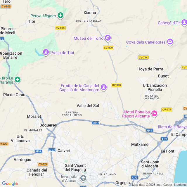 Approximate location