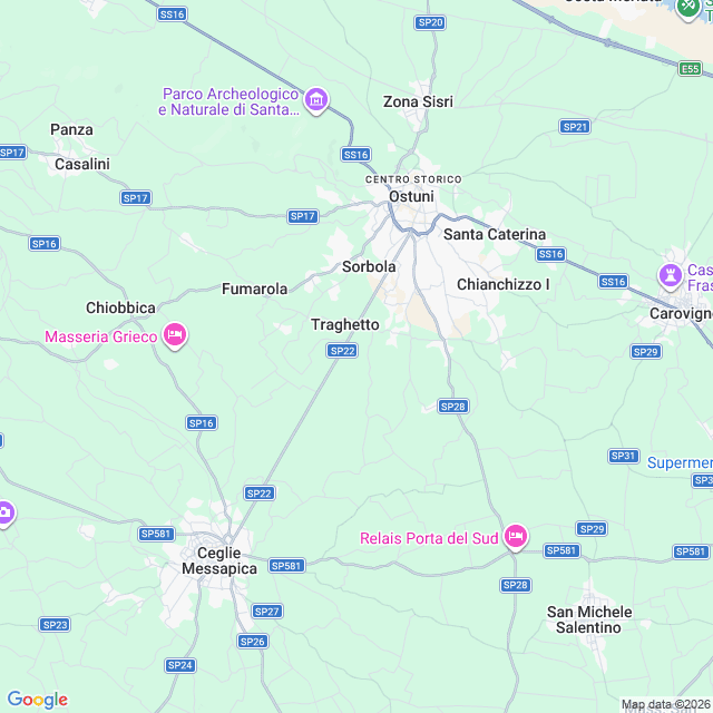 Approximate location