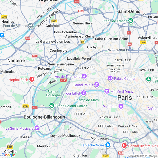 Approximate location