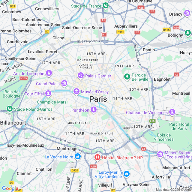 Approximate location