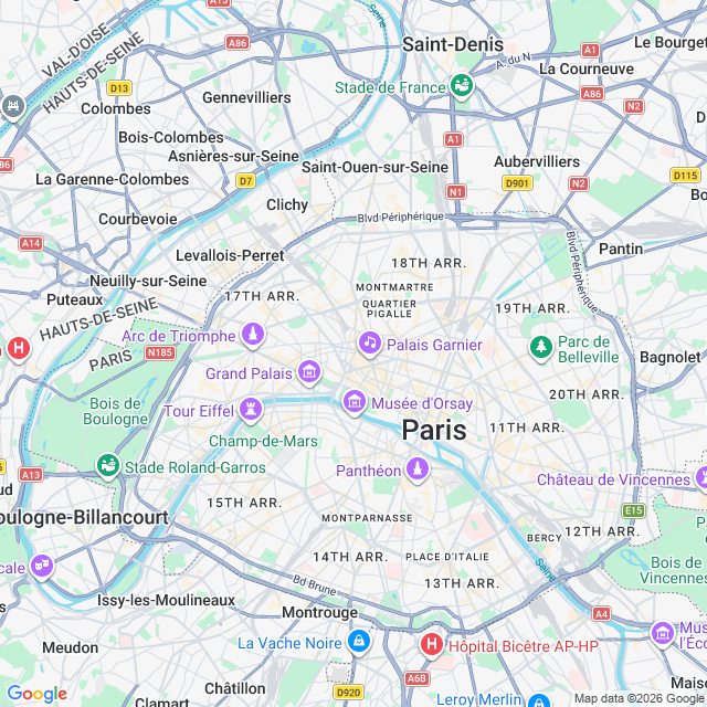 Approximate location