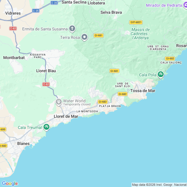 Approximate location
