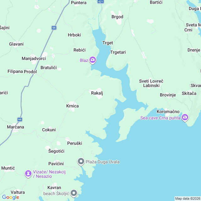 Approximate location