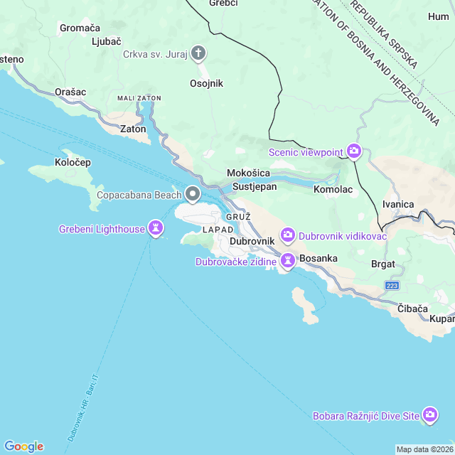 Approximate location
