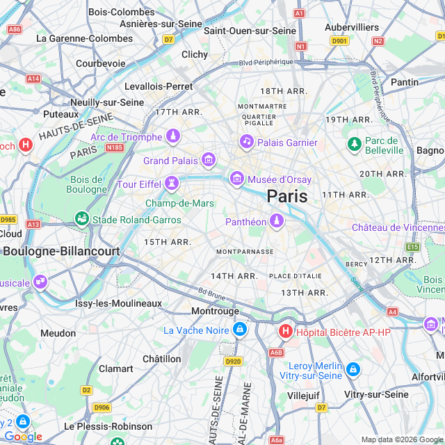 Approximate location