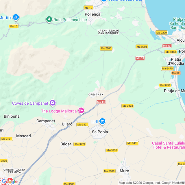 Approximate location