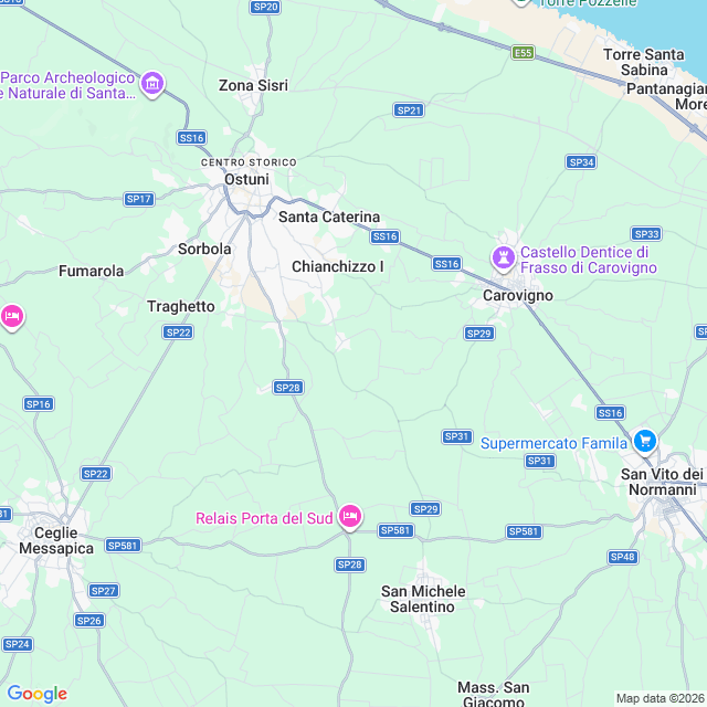 Approximate location