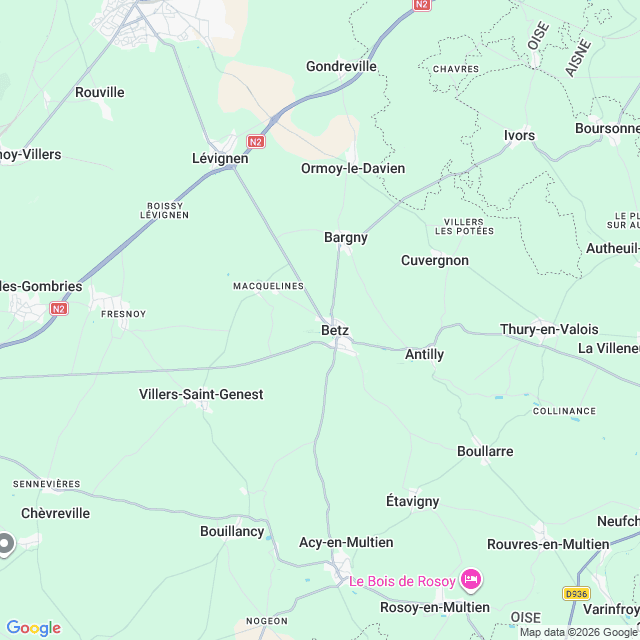 Approximate location