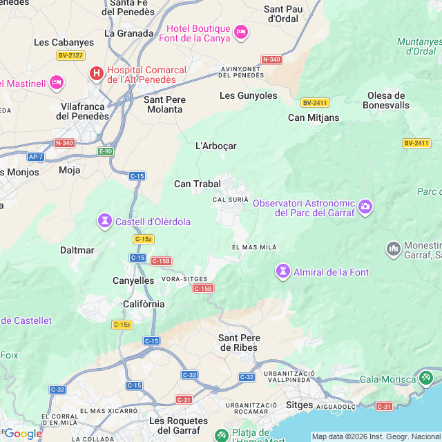 Approximate location
