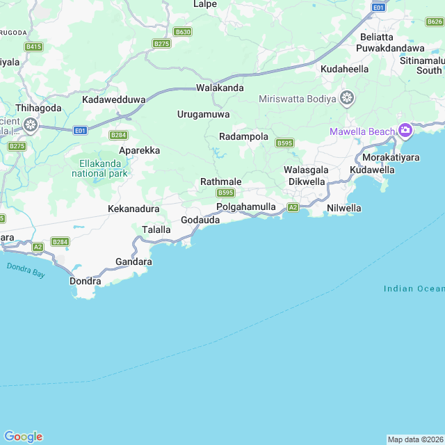 Approximate location