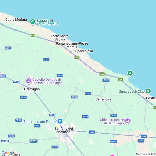 Approximate location