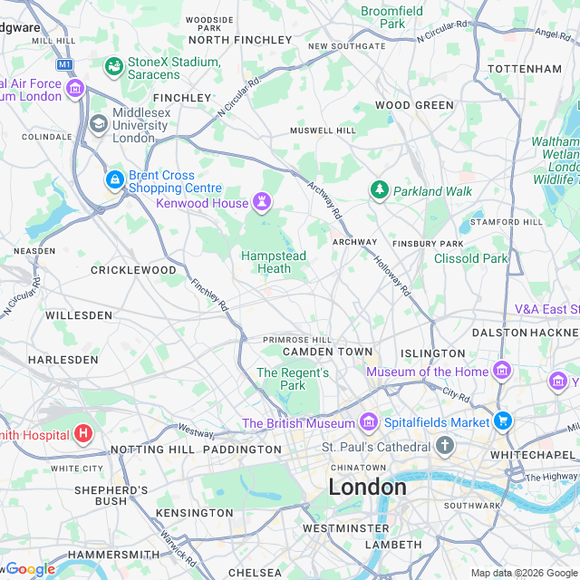 Approximate location