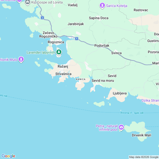 Approximate location