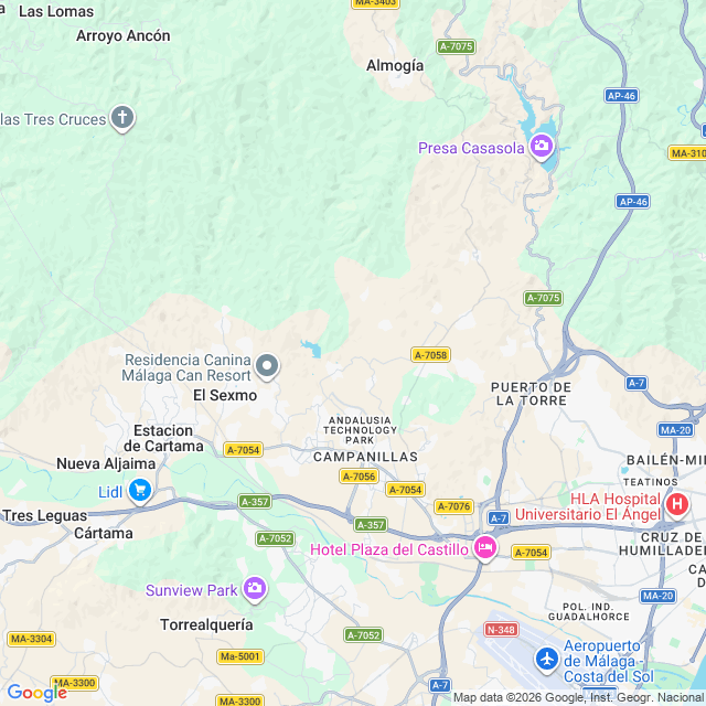 Approximate location