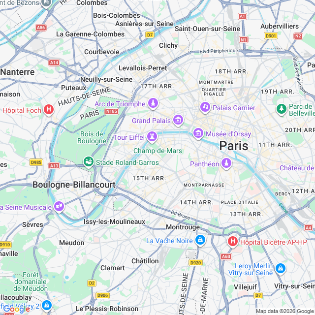 Approximate location