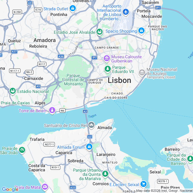 Approximate location