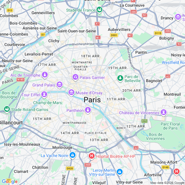 Approximate location
