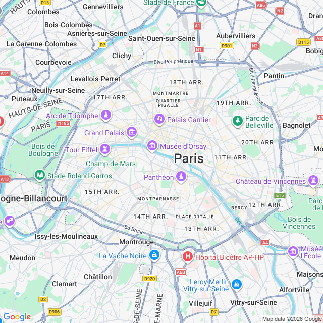 Approximate location