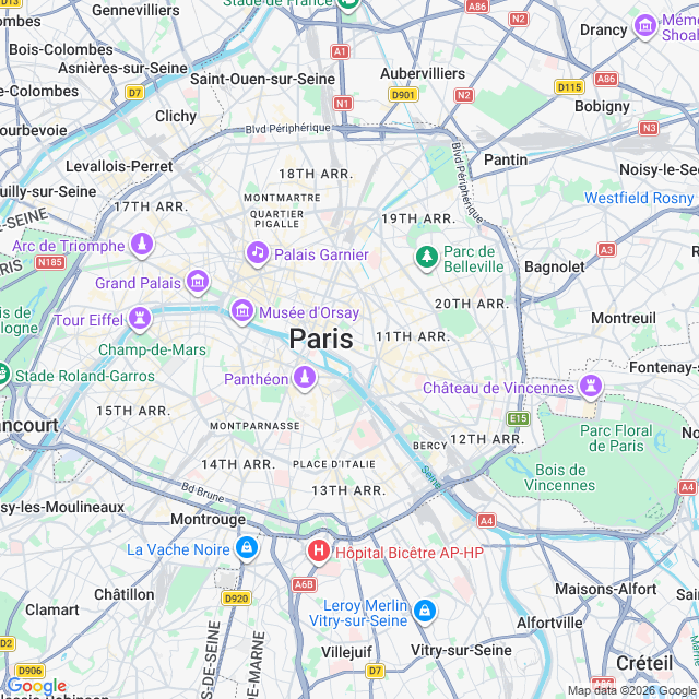 Approximate location