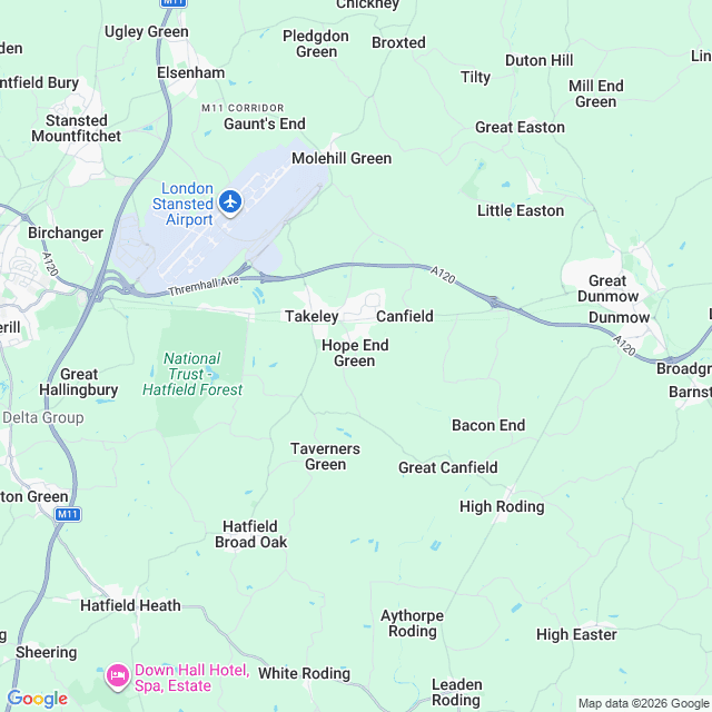 Approximate location