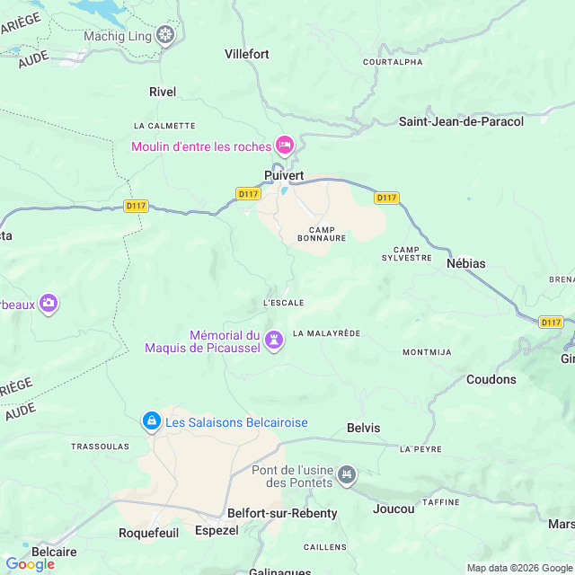Approximate location