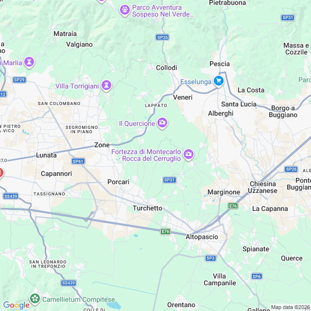 Approximate location