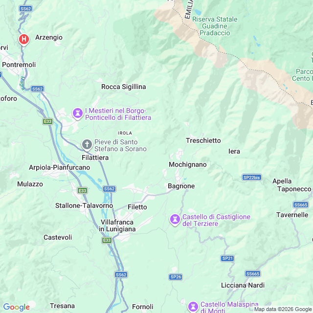 Approximate location