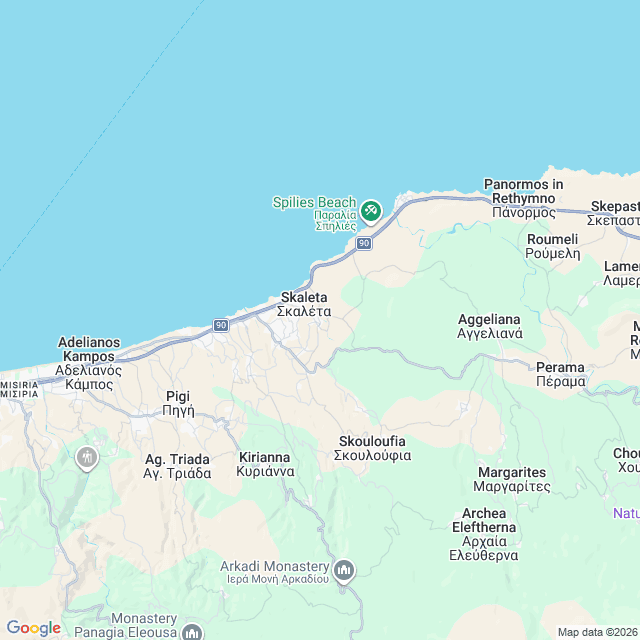 Approximate location
