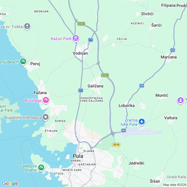 Approximate location