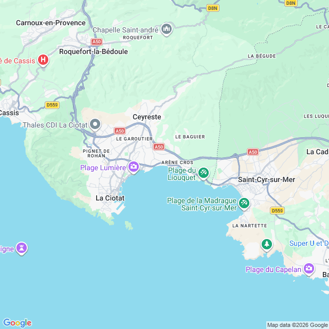 Approximate location
