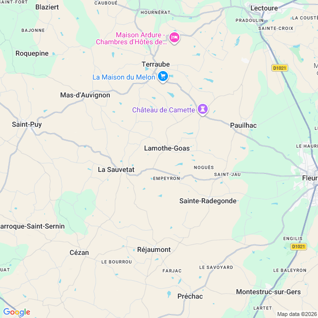 Approximate location