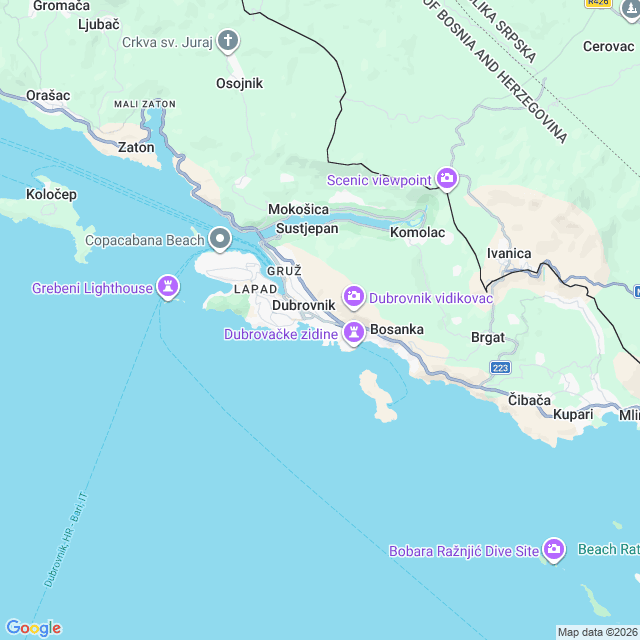 Approximate location