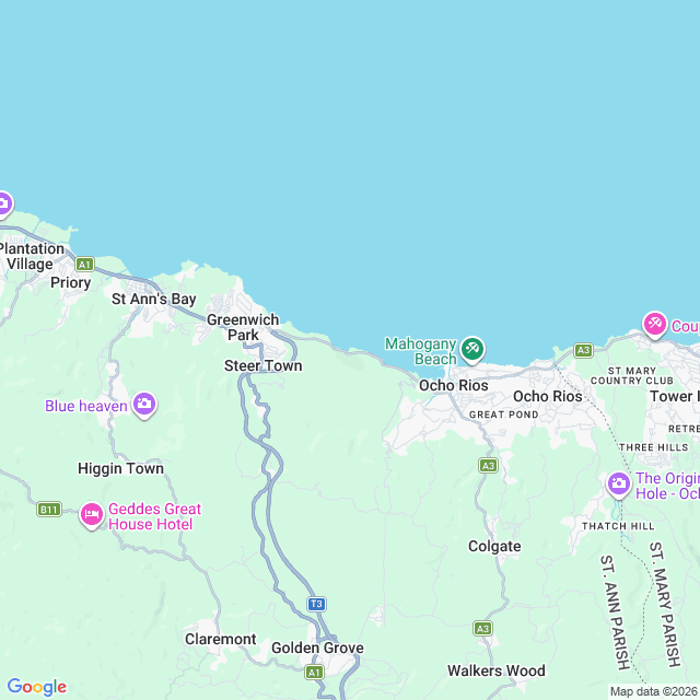 Approximate location