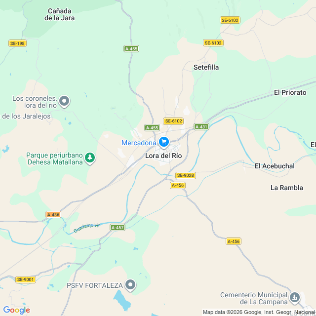 Approximate location