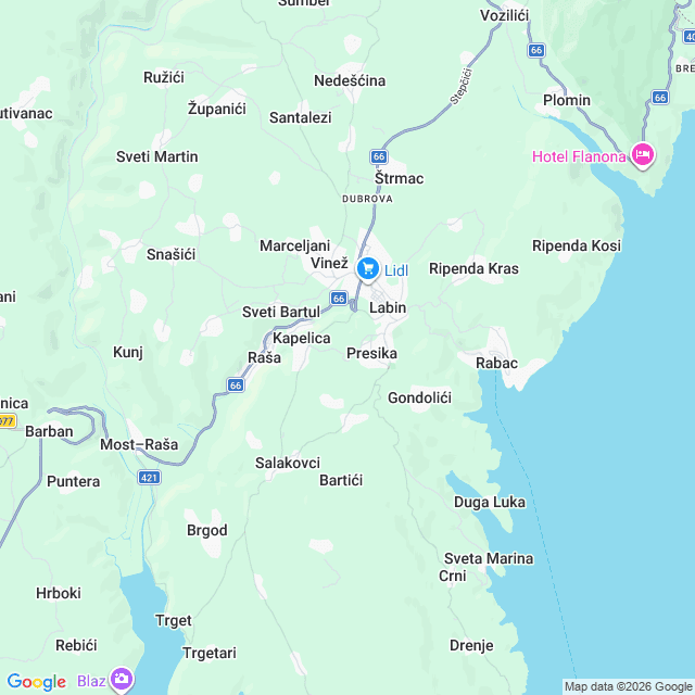 Approximate location