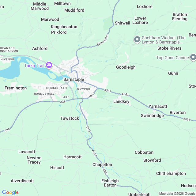 Approximate location