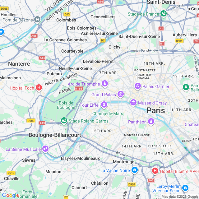 Approximate location