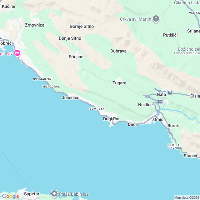 Approximate location