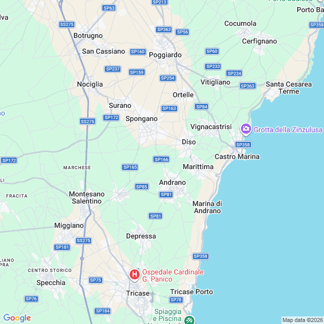 Approximate location