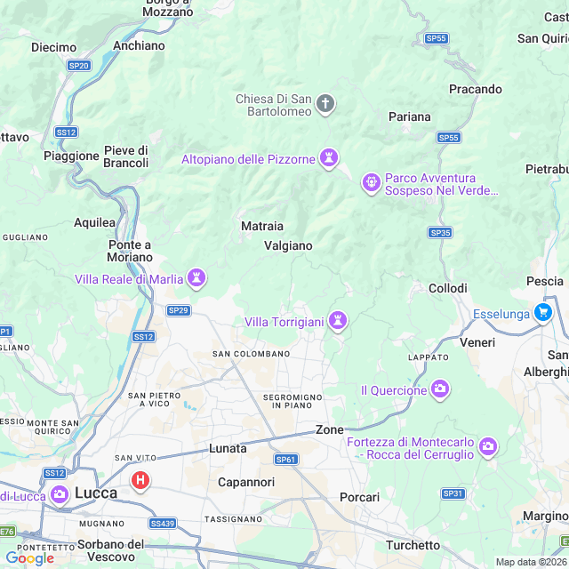 Approximate location