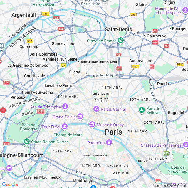 Approximate location