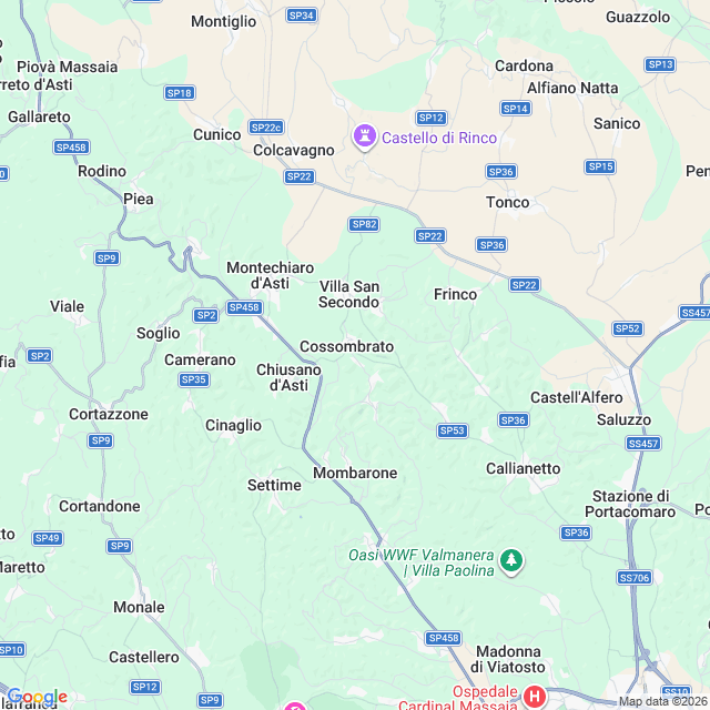 Approximate location